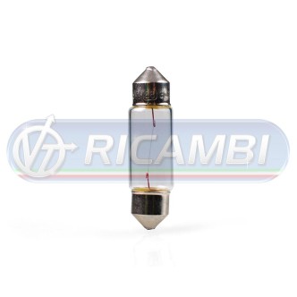 1 - LAMPADINA SILURO 24V 5W 11X36 mm