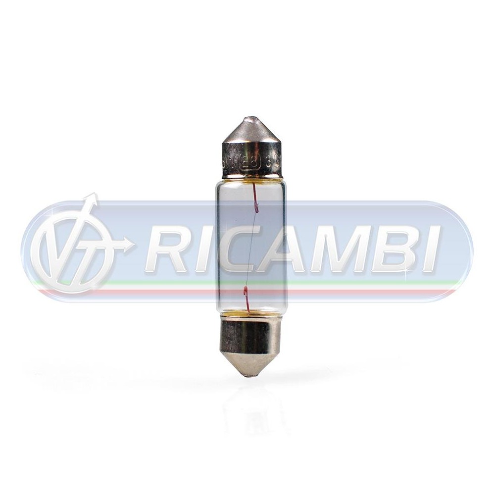 1 - LAMPADINA SILURO 24V 5W 11X36 mm
