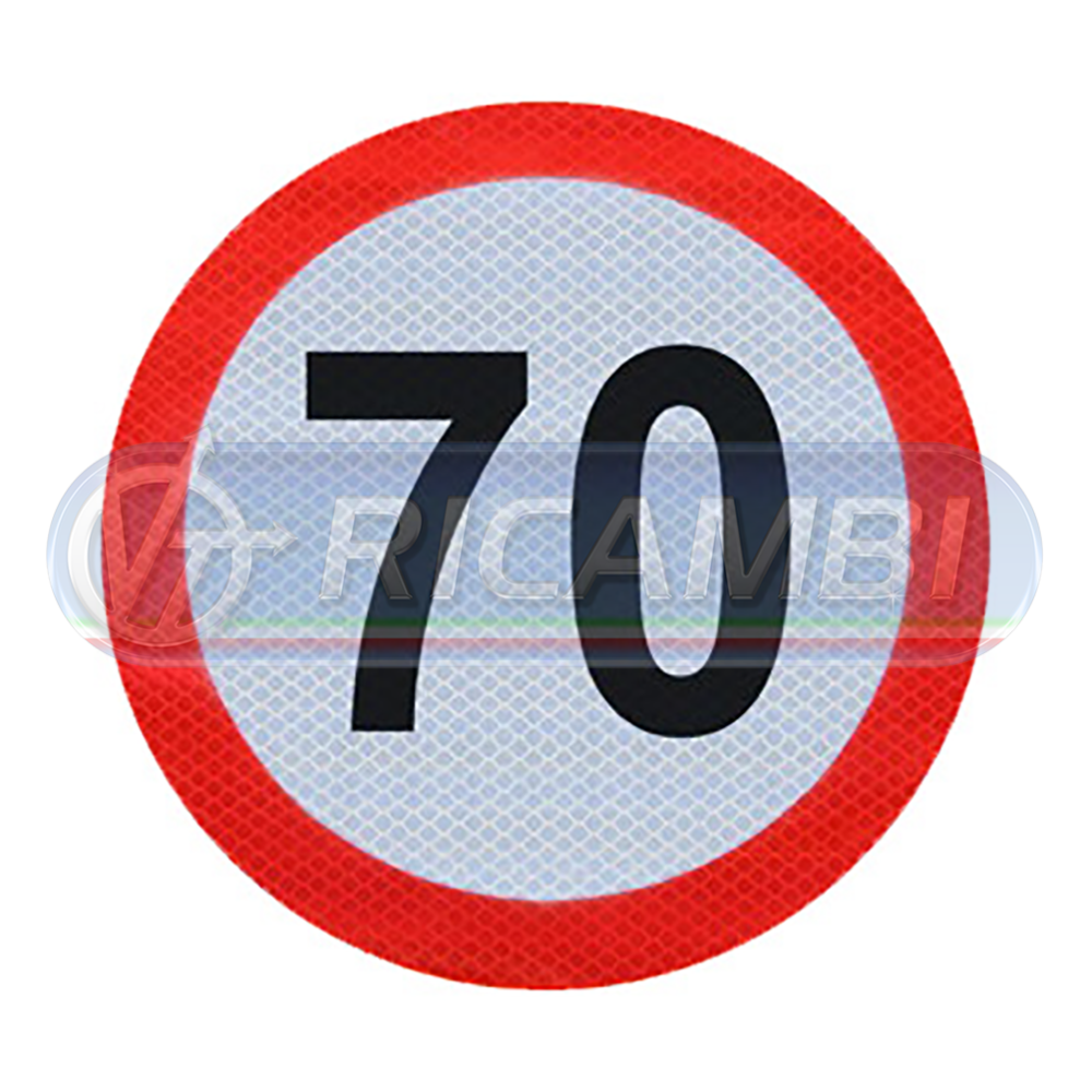 1 - ADESIVO VELOCITA LIMITE 70