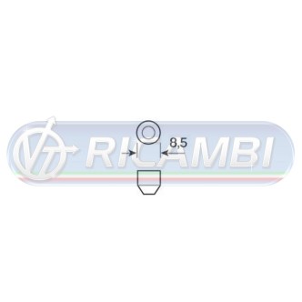 1 - LAMPADINA SILURO 24V 36 mm HYPER LED COPPIA