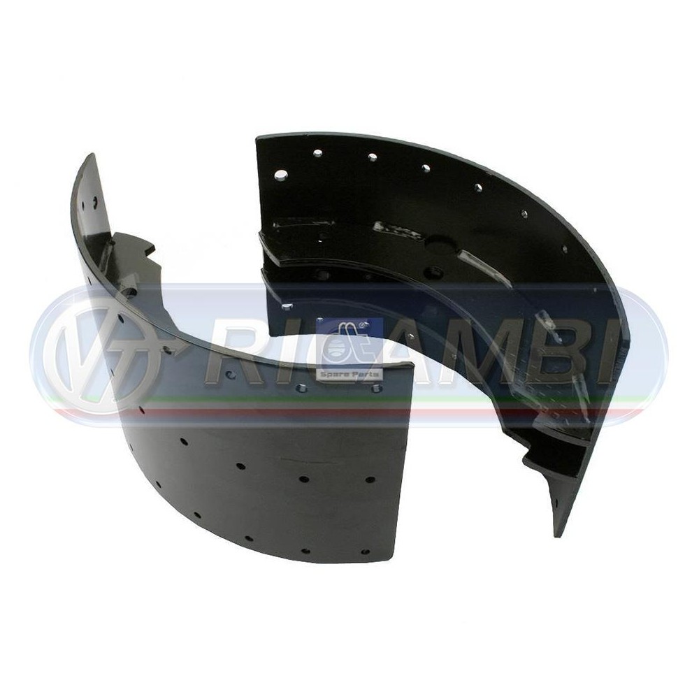 1 - GANASCIA FRENO IN COPPIA VOLVO FH 12 FH 16 225 MM