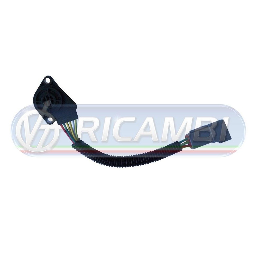 1 - SENSORE ACCELERATORE - POTENZIOMETRO 6 CAVI GRIGIO
