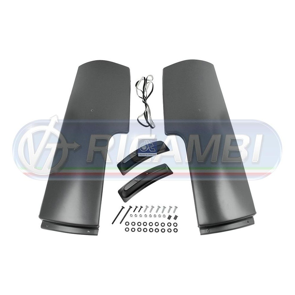 1 - DEFLETTORE ARIA KIT DX+SX VOLVO FH 1 FM 1 IN COPPIA