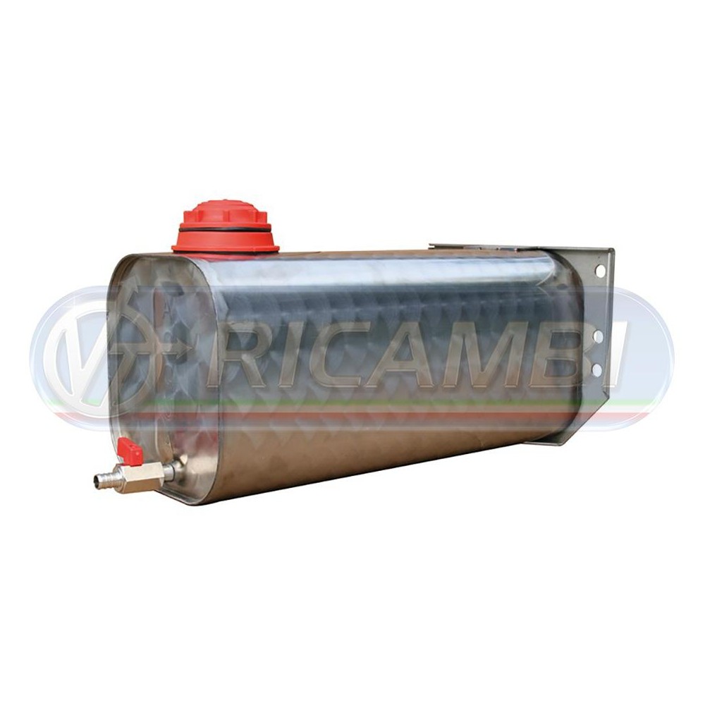 1 - TANICA INOX FIORETTATA 12 LT