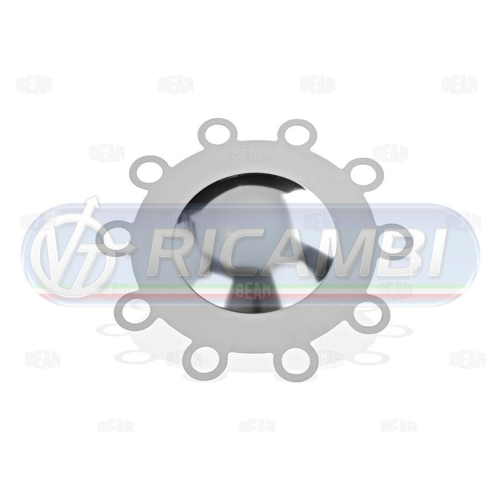 1 - COPRIMOZZO INOX ANT. 10 FORI