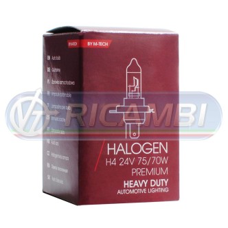 1 - LAMPADINA H4 24V 70W HEAVY DUTY