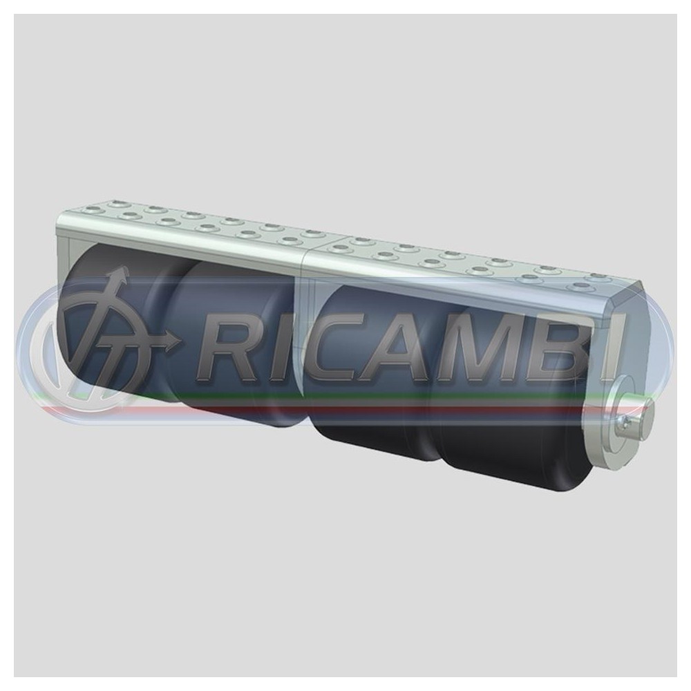 1 - TAMPONE PARACOLPI A 4 RULLI