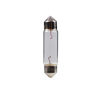 1 - LAMPADINA SILURO 24V 5W 11x38- 41 mm