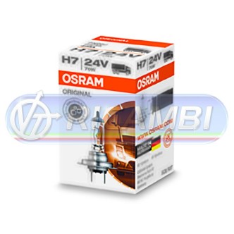 1 - LAMPADINA H7 24V 70W OSRAM / HELLA