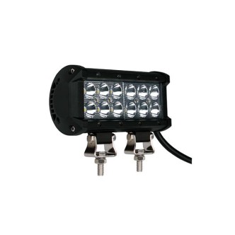 1 - FARETTO DA LAVORO RETTANGOLARE 12 LED 36W