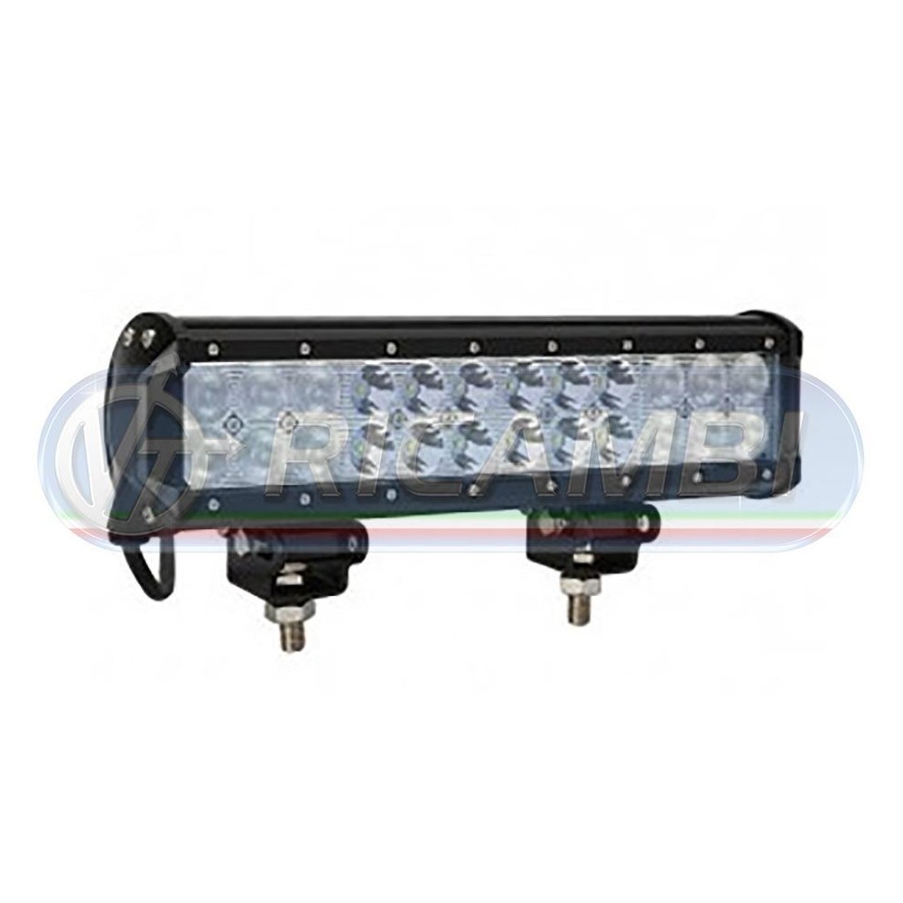 1 - FARETTO DA LAVORO RETTANGOLARE 24 LED 72W