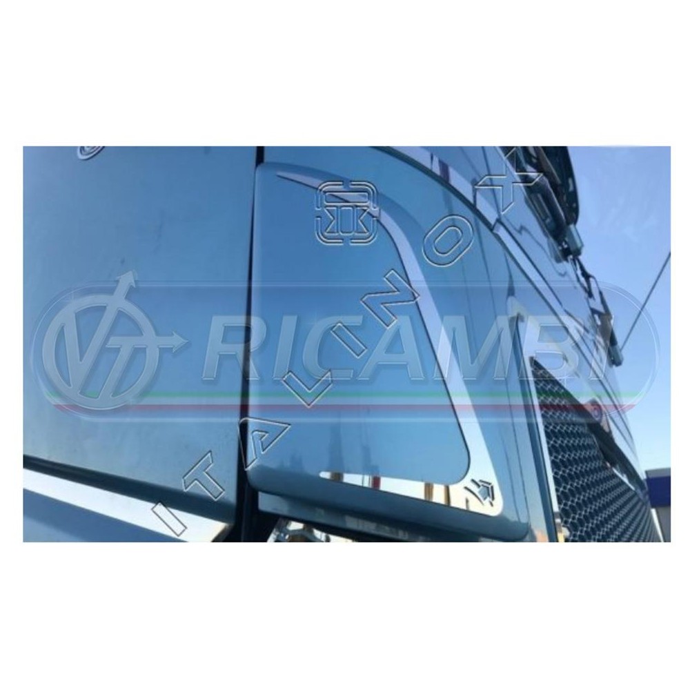1 - CORNICI INOX DEFLETTORI ARIA FH 4 (2 PZ) ITALINOX