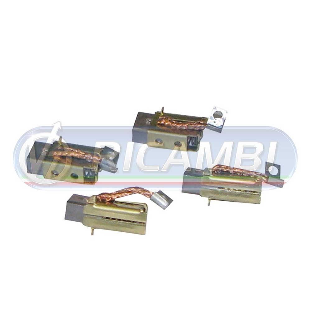 1 - KIT SPAZZOLE MOTORE 12V/24V ANTEO - MBB PALFINGER - BAR CARGOLIFT
