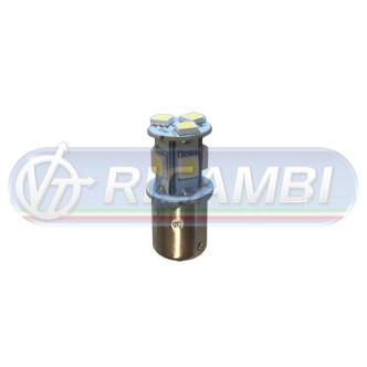 1 - LAMPADINA BA15S 28V 8 LED SMD5050
