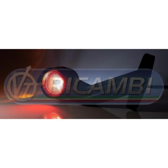 1 - FANALINO INGOMBRO POST. 12 LED 12/24V 60° DX
