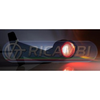 1 - FANALINO INGOMBRO POST. 12 LED 12/24V 60° SX