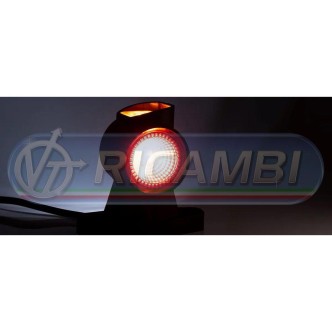 1 - FANALINO INGOMBRO POST. 12 LED 12/24V CORTO SX