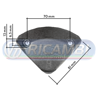 1 - LAMPEGGIANTE SPONDA CP 12/24V LED DHOLLANDIA/SORENSEN MAXI