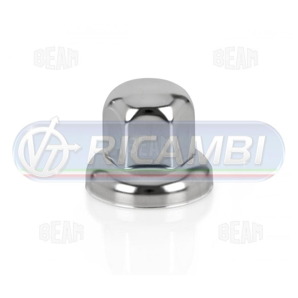 1 - COPRIDADO DIAM.32 ACCIAIO INOX LUCIDATO ROND. LARGA