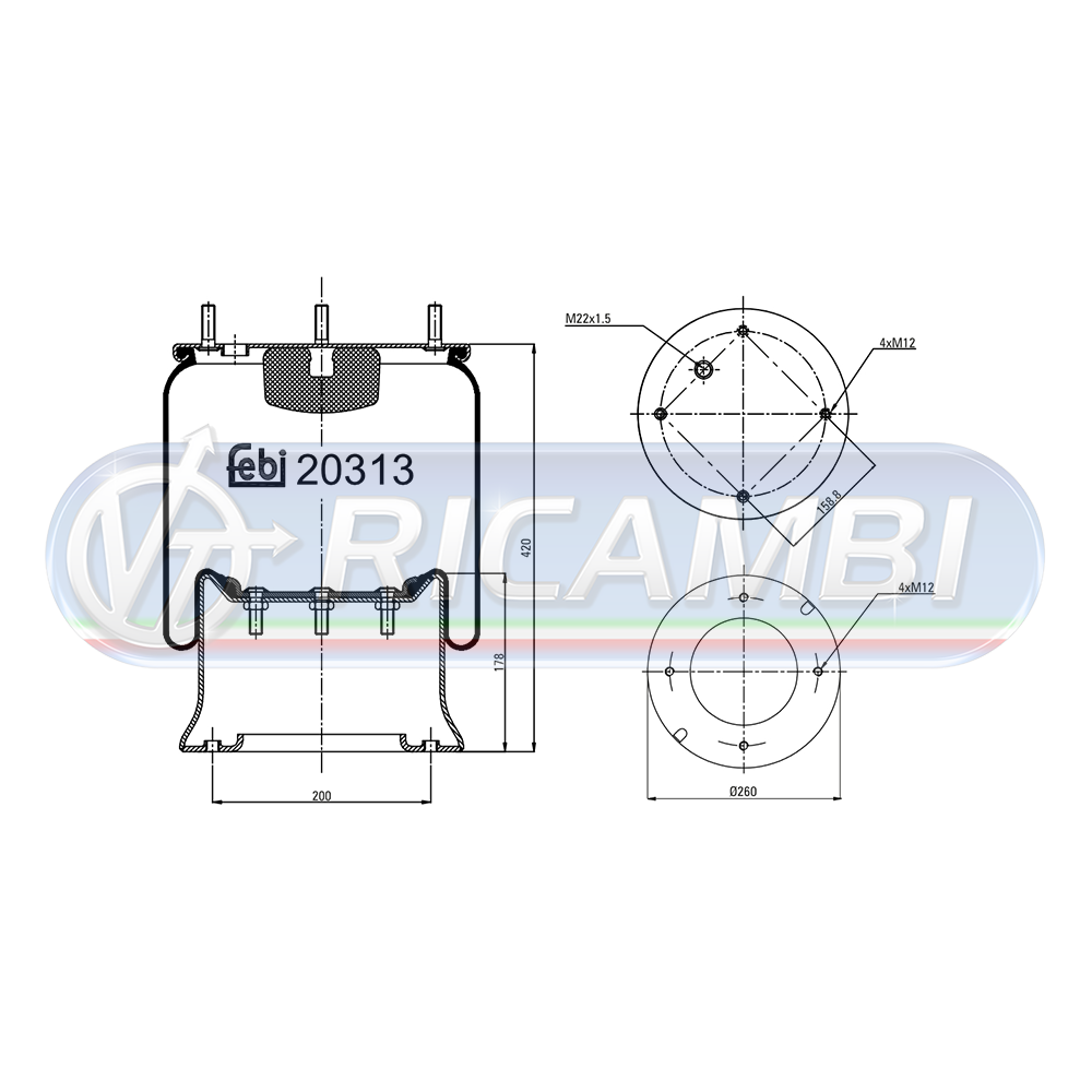 1 - TORPRESS RIMORCHIO COMPLETO ACERBI ROR SAF