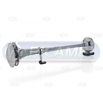 1 - TROMBA TONO ALTO CORNETTO 55 CM INOX