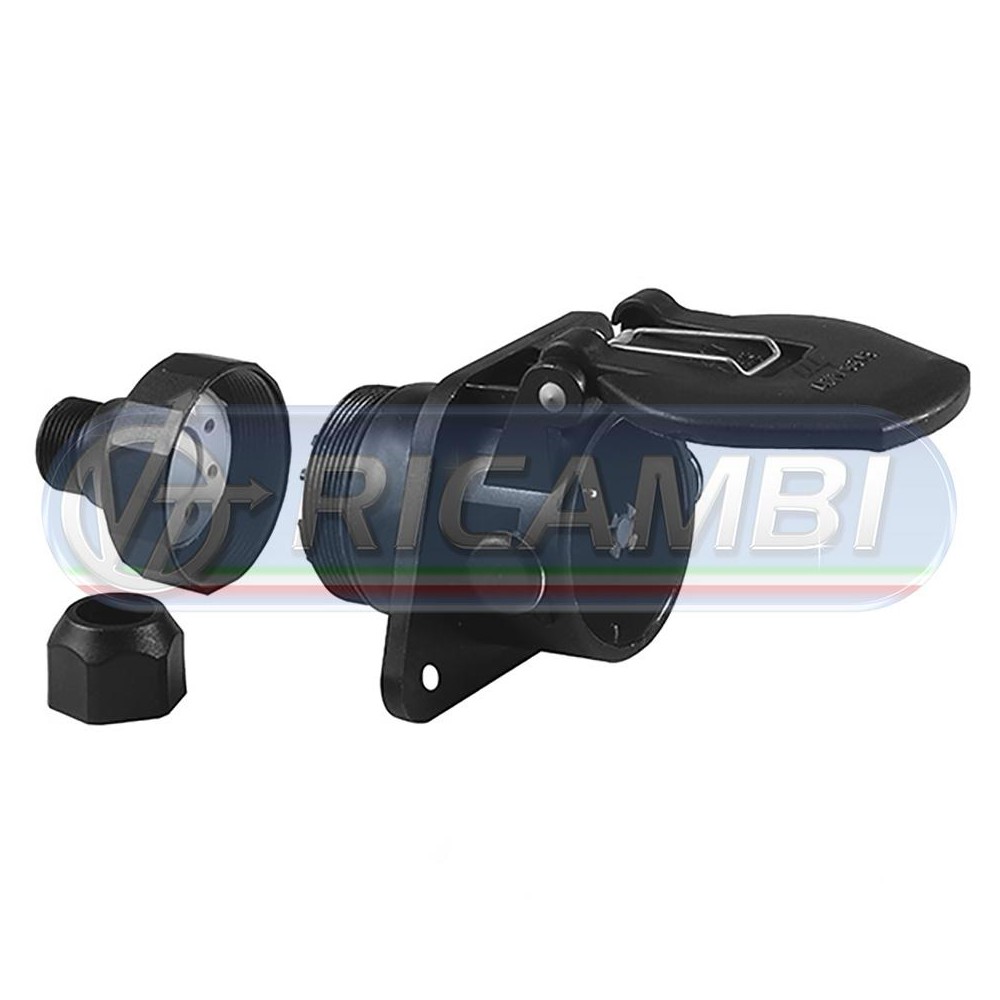1 - PRESA 24V 5 POLI ABS A VITE