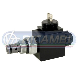 1 - ELETTROVALVOLA SPONDA COMPLETA SINGOLO EFF. 12V DHOLLANDIA