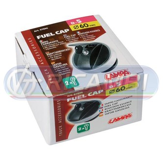 1 - TAPPO SERBATOIO GASOLIO C/CHIAVE 60 mm A VITE