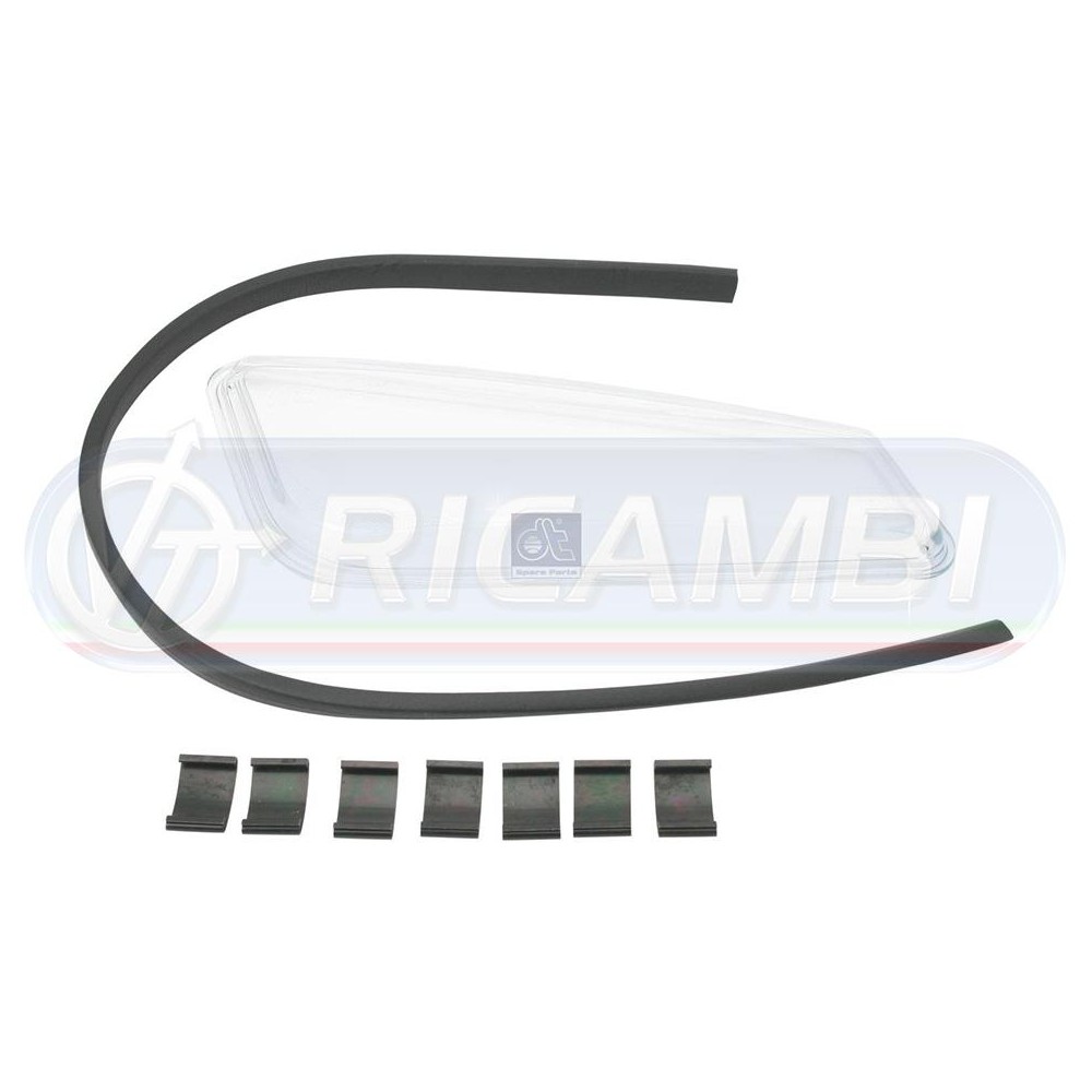 1 - VETRO FANALE ANT. FENDI FH 3 DX