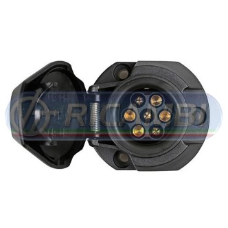 1 - PRESA 7 POLI (4 M + 3 F) PER COMANDO SPONDA