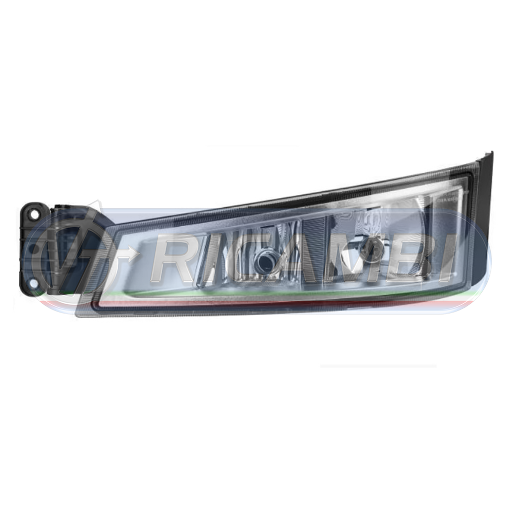 1 - FANALE ANTERIORE FENDINEBBIA 2 LUCI H7 H1 FH 4 SX CROMATO