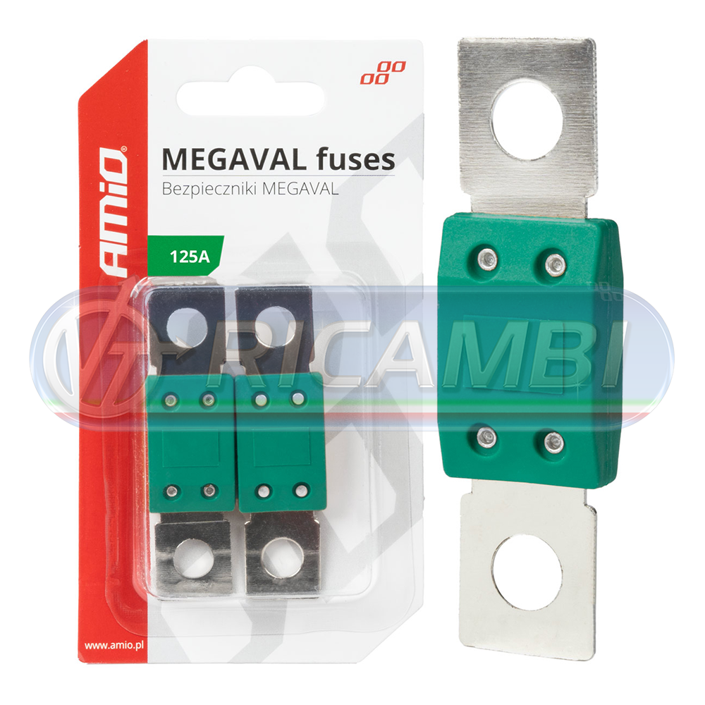 1 - FUSIBILE SPONDA 125A IN COPPIA