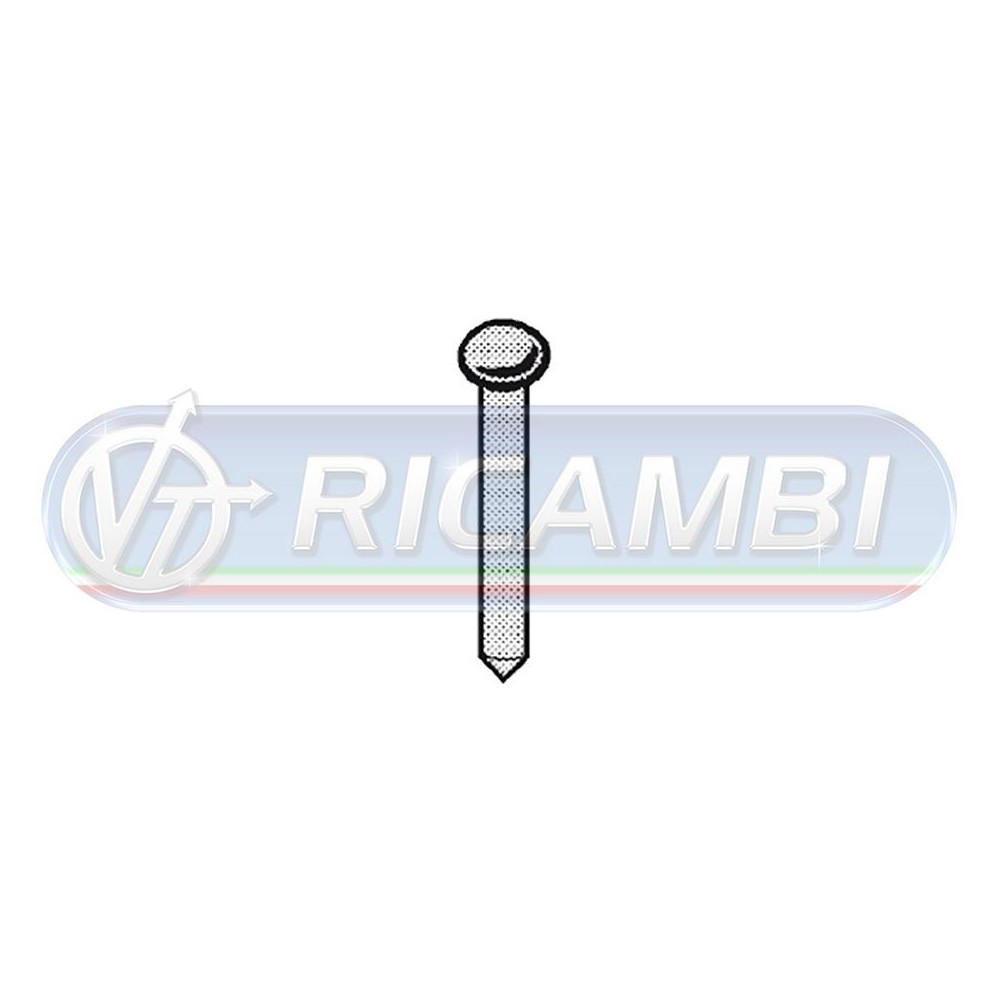 1 - RIVETTO TERMINALE CAVO TIR PIATTO ZINC. 1000 PZI