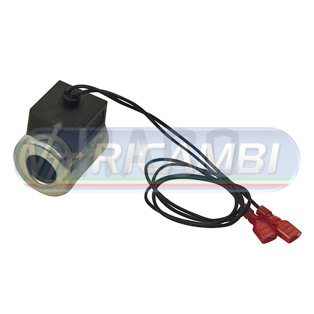 1 - SOLENOIDE VALVOLA SPONDA 12V DIAM.18X40 C/CAVI DHOLLANDIA