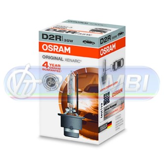 1 - LAMPADA XENON D2R 4500K 35W XENARC ORIG. OSRAM