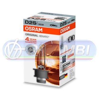 1 - LAMPADA XENON D2S 4500K 35W XENARC ORIG. OSRAM