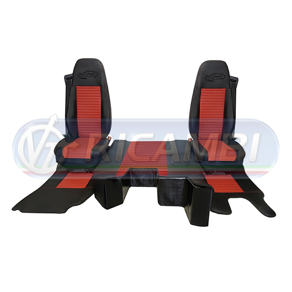 1 - KIT MINI CABINA BLACK EDITION VOLVO FH 2 -2012 MCV0701 ROSSO
