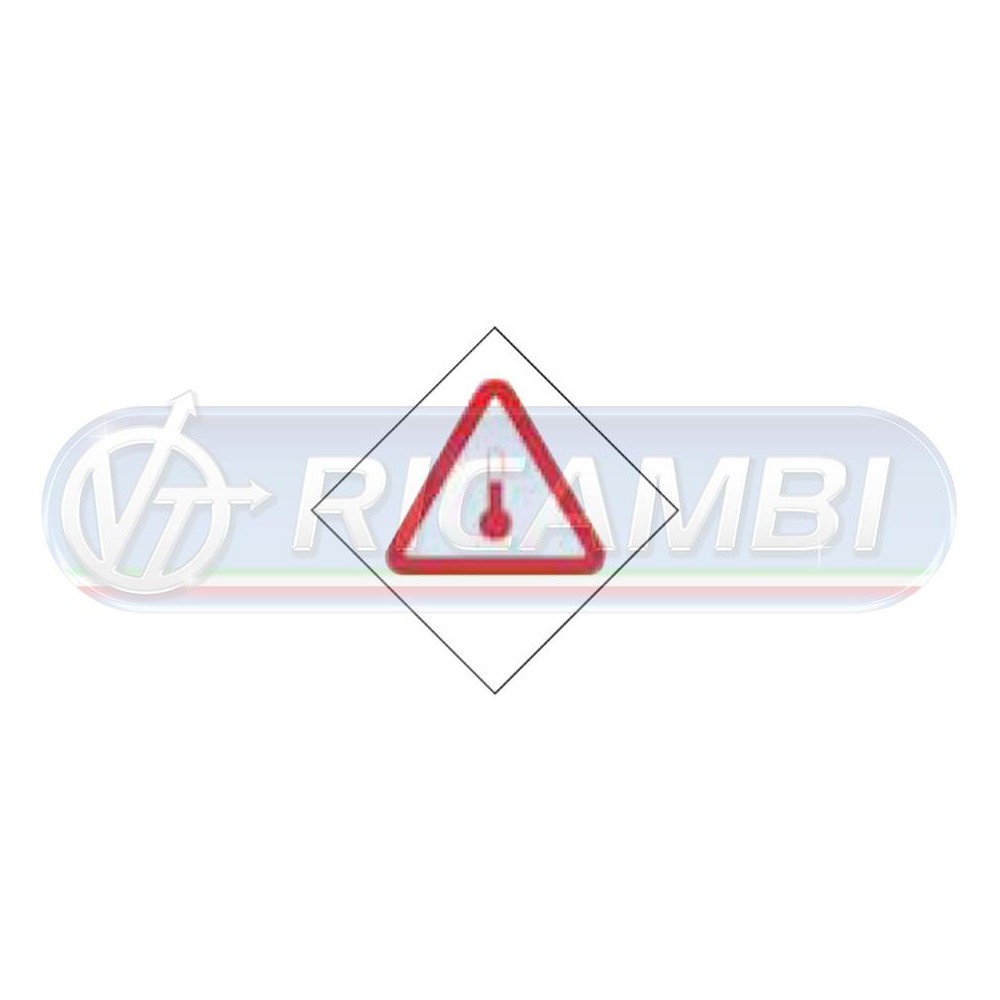 1 - ADESIVO ADR 300X300 CL9 TRASPORTO MATERIALI CALDI