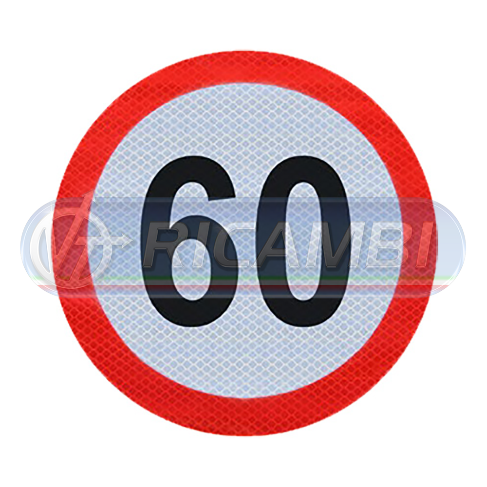 1 - ADESIVO VELOCITA LIMITE 60