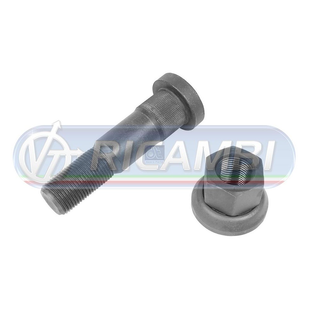 1 - COLONNETTA + DADO RUOTA POSTERIORE FH 12 FM 12 FL 7/8x14 UNF.112/102