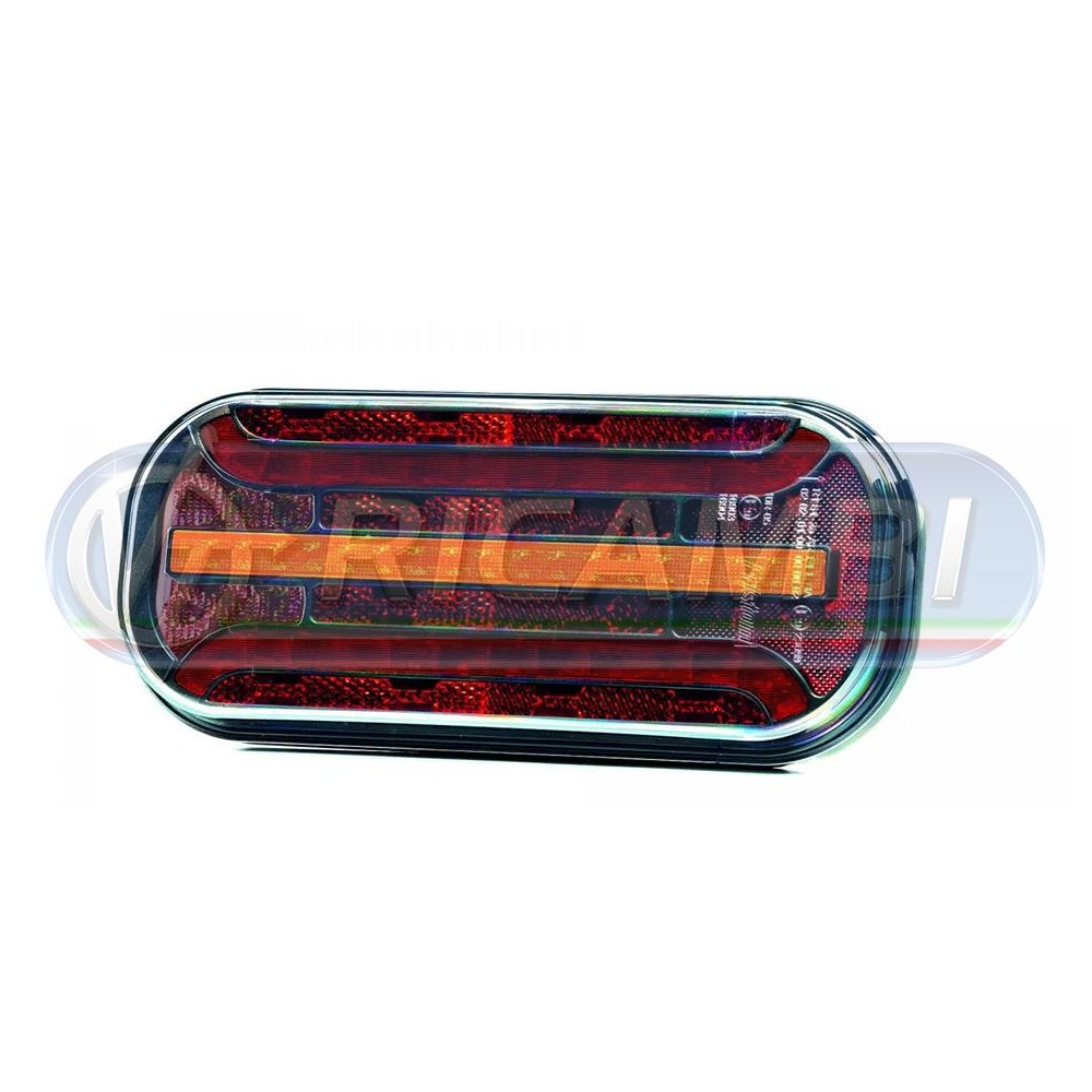 1 - FANALE POST. FULL LED 6 FUNZIONI 12-36V C/RETRONEBBIA