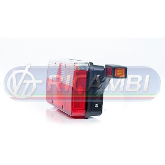 1 - FANALE POST. KINGPOINT FULL LED 6 FUNZIONI 12-36V C/CORNETTO DX