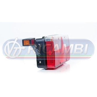 1 - FANALE POST. KINGPOINT FULL LED 6 FUNZIONI 12-36V C/CORNETTO SX