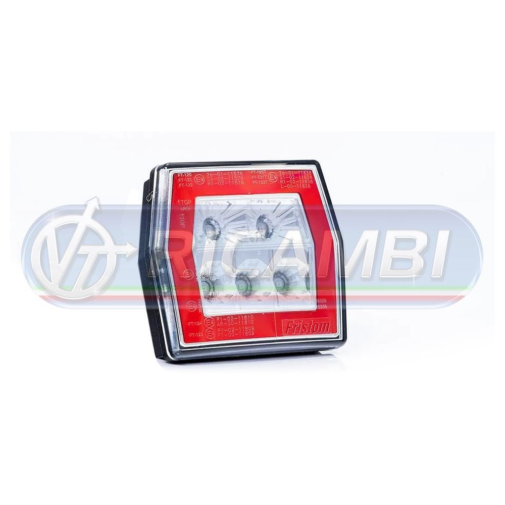 1 - FANALE POST. FULL LED 3 FUNZIONI 12-36V DX/SX