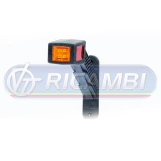 1 - FANALINO INGOMBRO POST. 12 LED STAFFA 60° SX