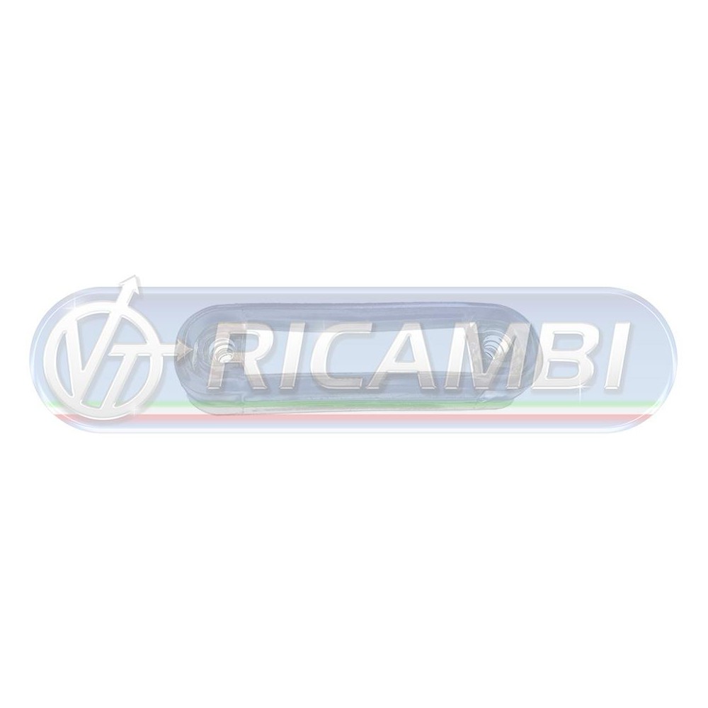 1 - SUPPORTO TRASPARENTE PER FANALINO INGOMBRO 2 LED X TUBO DIAM. 60