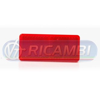 1 - CATADIOTTRO 90x40 ADESIVO ROSSO