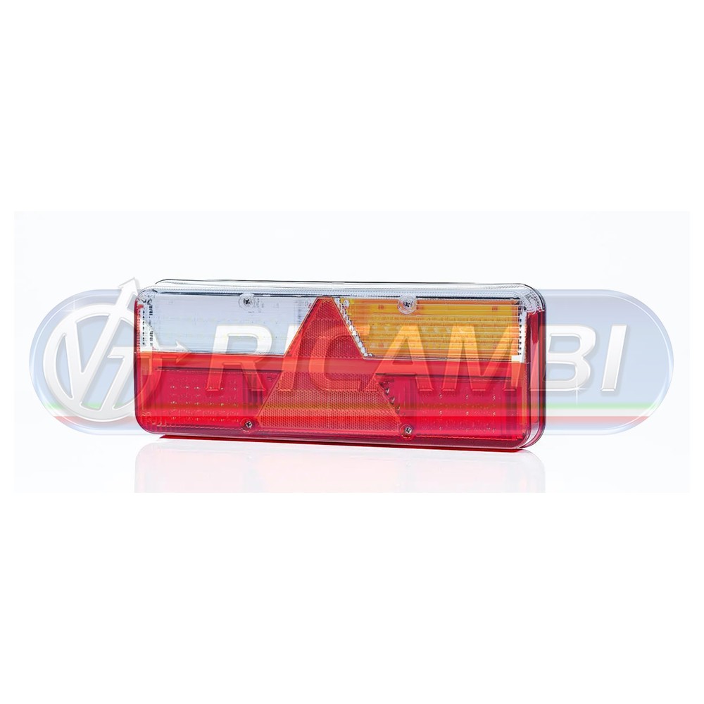 1 - FANALE POST. KINGPOINT FULL LED 6 FUNZIONI 12-36V DX