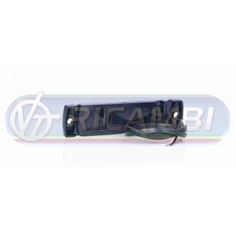 1 - FANALINO INGOMBRO 4 LED CENTRALI 12/24V BIANCO