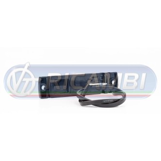 1 - FANALINO INGOMBRO 4 LED CENTRALI 12/24V ROSSO